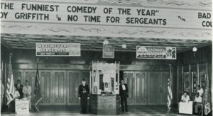 Warner Grand Theatre Marquee No Time For Sergeants