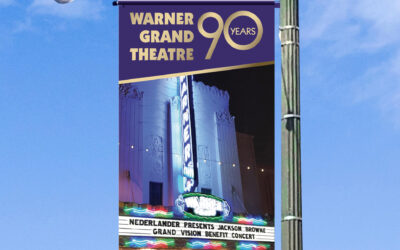 Adopt a Warner Grand Theatre Street Banner!