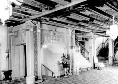 Warner Grand Theatre Main Lobby Opening Day, 1931