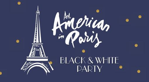 An American in Paris Black & White Party