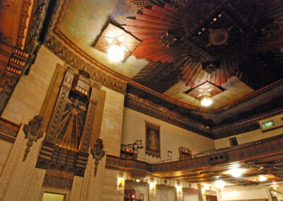 Warner Grand Theatre Auditorium Organ Loft