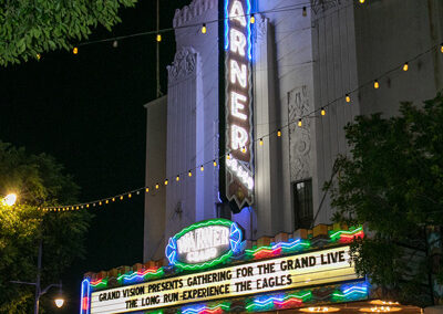 Warner Grand Theatre Experience the Eagles Marquee