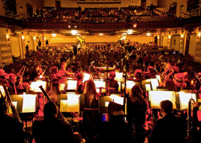 Warner Grand Theatre Golden State Pops Orchestra on Stage