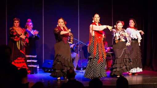 Esencia Flamenca performing at the Grand Annex