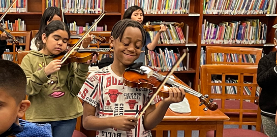 Meet the Music Students Playing Violin