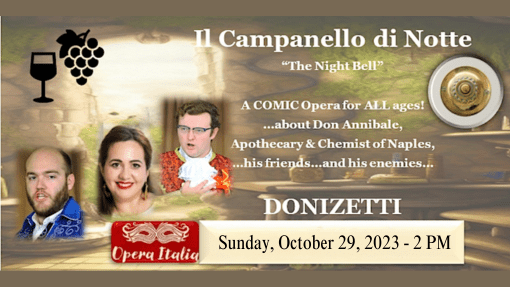 Opera Italia Event Flyer