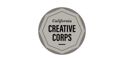 California Creative Corps Logo in Black and White