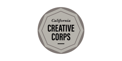 California Creative Corps Logo in Black and White