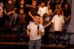 MTM student recital at Cabrillo Avenue Elementary School