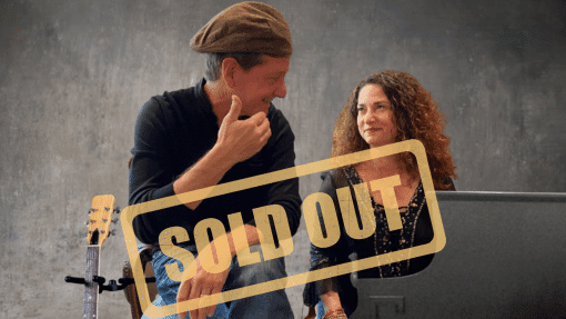 Stephen Bock and Carla Buffa recreate the James Taylor & Carole King photo SOLD OUT