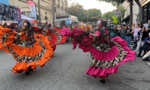 Grupo Folklórico Nadino at the Día de los Muertos Festival