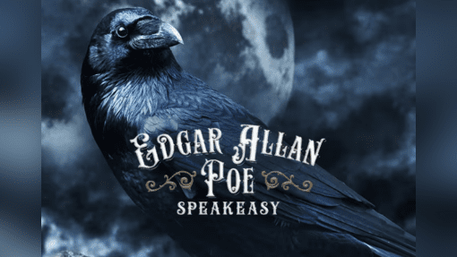 Edgar Allen Poe Speakeasy with Raven