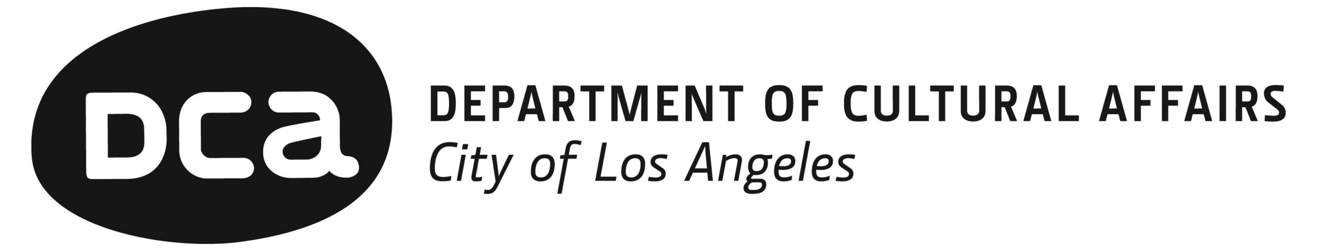 Logo for DCA Department of Cultural Affairs City of Los Angeles
