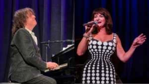 Bob Malone & Renee Safier performing on the Annex stage
