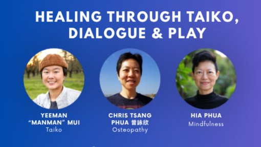 Healing Through Taiko, Dialogue & Play